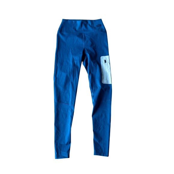 The North Face Paramount tight MONTEREY BLUE-SILVER BLUE women sz extra small - Picture 3 of 9
